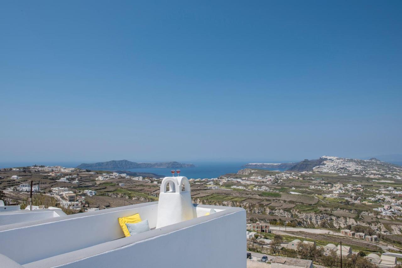 Вілла Santorini 180 Degrees Pyrgos Kallistis Екстер'єр фото