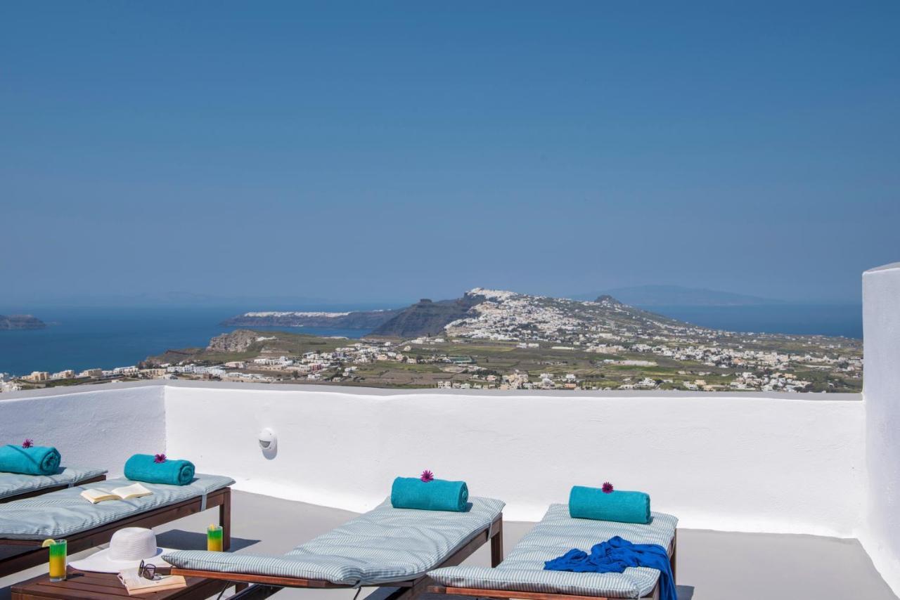Вілла Santorini 180 Degrees Pyrgos Kallistis Екстер'єр фото